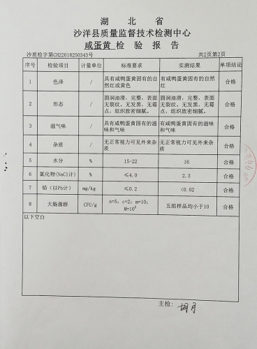 楚怡咸蛋黃質(zhì)量檢驗(yàn)報告（2019）-3